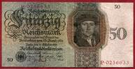 Weimarer Republik 50 Mark Holbein Serie Unterdr. L Ser. P -