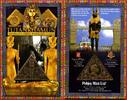 Isle of Man 1 Crown Pyramid Coin World`First Pyramid Coin Card Tutankhamun -