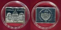Palau 1 Dollar Rechteckmünze versilbert 80 Years Vatican City The Roman Question -