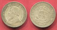 Süd Afrika Republik 2 1/2 Shilling Shillings Half Crown Ohm Krüger -