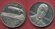 Medaille Zeppelin Silbermedaille Amerikaflug LZ 126 ZR III 1924, Hugo Eckner Lakehurst New York -