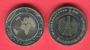 Bundesrepublik Deutschland 5 Euro Münze Blauer Planet Erde - Prägestätte A - Berlin -
