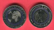 Bundesrepublik Deutschland 5 Euro Münze Blauer Planet Erde - Prägestätte D - München -
