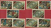 Paderborn 25, 50, 75 Pf. 1 und 2 Mark Der Tolle Christian Pfaffenfeindt Taler Serie 5 Banknoten -
