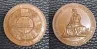 Königreich Preußen Medaille Bronzemedaille Preußen 1844 Gewerbeausstellung Berlin, Eisenbahnmotiv Adler überdurchschnittli -