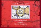 Frankreich 38,86 Francs Kursmünzensatz Serie Francaise 1997 -