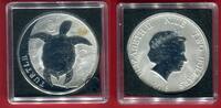 Niue 2 Dollars Silbermünze 1 Unze Turtle Privy Mark W16 -