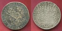 Sachsen Albertinische Linie Saxony Taler Johann Georg I. -
