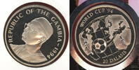 Gambia 20 Dalasis im Numisbrief World Cup, USA 94,Fußball Weltmeisterschaft -