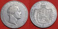 Preußen Doppeltaler Doppelter Vereinstaler 2 Vereinstaler Doppeltaler Friedrich Wilhelm IV. 1. Regierungsjahr -