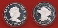Cook-Inseln, Cook Islands 5 Dollar Silbermünze Vincent van Gogh -