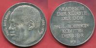 Eastern Germany DDR GDR Medaille Paul Robeson 1898 - 1976 Komitee der DDR Akademie Der Künste Sehr Selten -