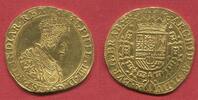 Belgien Spanische Niederlande Brabant Double 2 souverain d'or Doppelter 1637 Philipp IV. von Sp
