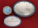 Cook Islands 50 Dollar Silbermünze Zeppelin - Rigid Airship - Mother of Pearl Inlay - 5 oz Silber -