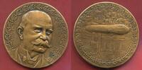 Germany Deutschland Karl Goetz Medaille Bronzemedaille Graf Zeppelin Ehrenbürger München, LZ 3 Flug Friedrichshafen 9.-11. April 1909 -
