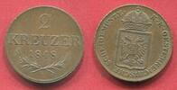 Austria Österreich 2 Kreuzer Franz Joseph I. -