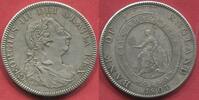 England Großbritannien United Kingdom 1 Dollar 5 Shilling George III. Georg Bank of England Overstrike Überprägung -