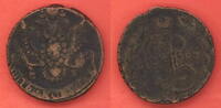 Russland 5 Kopeke 1787 EM Katharina II. ss