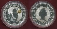 Australien Australia 1 Dollar Kookaburra mit Golden Phoenix Privy Mark