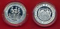 Großbritannien 25 ECU The Three Graces Silbermünze - Tower Mint -