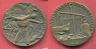Germany Deutschland Karl Götz Medaille Bronze Gußmedaille Bronze Cast Bratianu der Treubundler Kriegseintritt Rumänien gegen Deutschland -