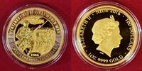 Niue Islands Inseln 100 Dollars 1 Unze Ounce Gold 2016 Centenary of the First World War 1914 - 1918 