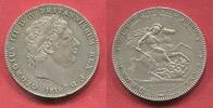 England Großbritannien United Kingdom Crown George III. 1760 - 1820 Selten Rare Above Average Condition -