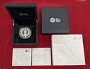 England Großbritannien 10 Pfund - Pounds Silbermünze - 5 Unzen Silber 100th Anniversary of the First World War - The Cost of War - Erster Weltkrieg -
