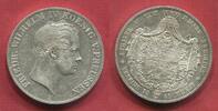 Brandenburg Preußen Königreich Doppeltaler 2 Taler Friedrich Wilhelm IV. 1840 - 1861 Erstes Prägejahr First year of mintage -