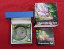 Burkina Faso 1000 Francs CFA Silbermünze 1 Unze Silber Cameleon Eye Kameleon Auge Chameleon -
