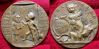 Deutschland Karl Goetz Medaille Kaiserreich Bronze Gußmedaille Bronze Cast Juli 1920 Bayern In Treue