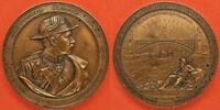 Deutschland Germany Kaiserreich Preußen Bronzemedaille 89,5 mm Eröffnung des Nord-Ostsee-Kanals Wilhelm II -