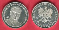 Polen Poland Polska 200000 Zloty General Leopold Okulicki Niedzwiadek 1898-1946 -