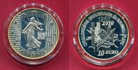 Frankreich 10 Euro Silbermünze La Semeuse - Die Säerin -