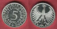 Bundesrepublik Deutschland 5 DM Silber Kursmünze Silberadler - Prägestätte Karlsruhe -