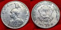 Deutsch Ostafrika DOA German Eastafrica 2 Rupien Rupees Kaiser Wilhelm II. Adlerhelm Garde Du Corps -