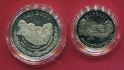 USA 1,50 Dollar Mount Rushmore Anniversary Coins -