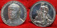 Deutschland Germany Kaiserreich Preußen WWI Silvermedal Silbermedaille Generalfeldmarschall Remus von Woyrsch O. Hoppe/Lauer -