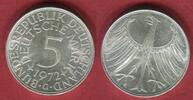Bundesrepublik Deutschland 5 DM Silber Kursmünze Silberadler - Prägestätte Karlsruhe -