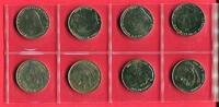 DDR 8 Medaillen DDR Set von 8 Medaillen 1968 Persönlichkeiten -