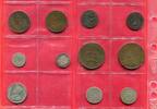 Südafrika South Africa 25 Münzen Coins George V. George VI. mit Silber -