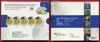 5 x 2 Euro Gedenkmünzenset 2013 BRD Baden-Württemberg - Kloster Maulbronn Spiegelglanz im Blister OVP