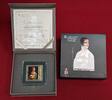 Niue Island 1 Dollar Silbermünze teilvergoldet Lady with an Ermine - Renaissance Masterpieces Serie -
