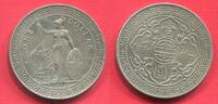 Great Britain Hong Kong Trade $ Dollar Handelsdollar Hong Kong Multilingual Issue Bombay Mint -
