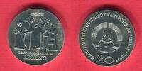 DDR 20 Mark Silbergedenkmuenze 250. Geburtstag Gotthold Ephraim Lessing -