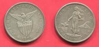 Philippinen Philippines Filipinas 1 Peso 1905 S Large Type San Francisco Mint USA Insular Government Verwaltung vz winz. kratzer