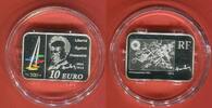 Frankreich, France 10 Euro Silbermünze rechteckig Vassily Kandinsky -