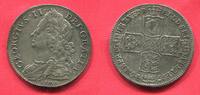 England Großbritannien United Kingdom 1/2 Crown Georg II. 1727 - 1760 -