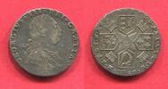 Great Britain England Großbritannien 6 Pence George III. -