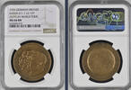 Deutschland Weimarer Republik Bronzemedaille Zeppelin Welttour Finest known to NGC Top POP -